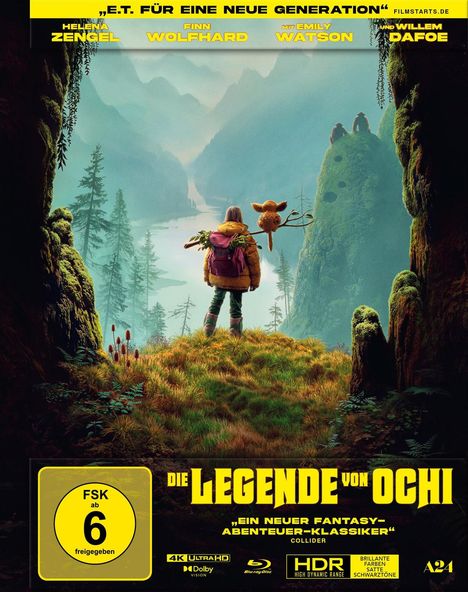 Die Legende von Ochi (Ultra HD Blu-ray & Blu-ray im Mediabook), 1 Ultra HD Blu-ray und 1 Blu-ray Disc