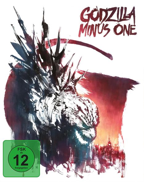 Godzilla Minus One (Ultra HD Blu-ray &amp; Blu-ray im Steelbook), 1 Ultra HD Blu-ray und 1 Blu-ray Disc