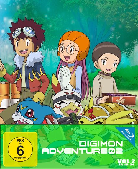 Digimon Adventure Staffel 2 Vol. 2 (Blu-ray), 2 Blu-ray Discs