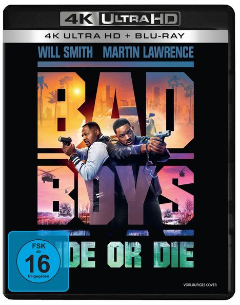 Bad Boys: Ride or Die (Ultra HD Blu-ray &amp; Blu-ray), 1 Ultra HD Blu-ray und 1 Blu-ray Disc