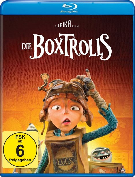 Die Boxtrolls (Blu-ray), Blu-ray Disc