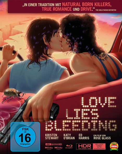 Love Lies Bleeding (Ultra HD Blu-ray &amp; Blu-ray im Mediabook), 1 Ultra HD Blu-ray und 1 Blu-ray Disc