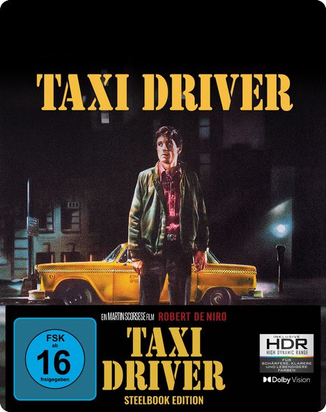 Taxi Driver (Ultra HD Blu-ray &amp; Blu-ray im Steelbook), 1 Ultra HD Blu-ray und 1 Blu-ray Disc