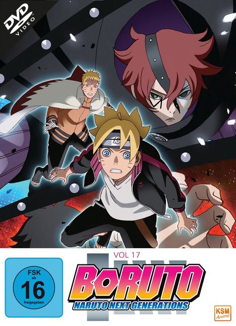 Boruto: Naruto Next Generations Vol. 17, 3 DVDs