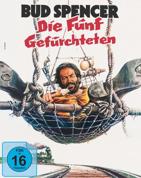 Die fünf Gefürchteten (Blu-ray im Mediabook), 1 Blu-ray Disc und 1 DVD