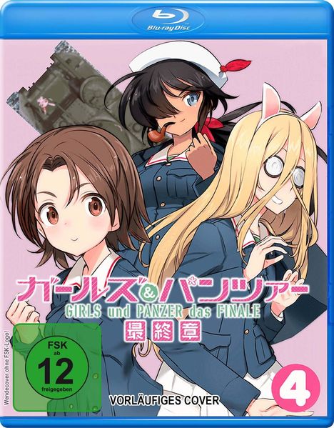 Girls &amp; Panzer - Das Finale: Teil 4 (Blu-ray), Blu-ray Disc