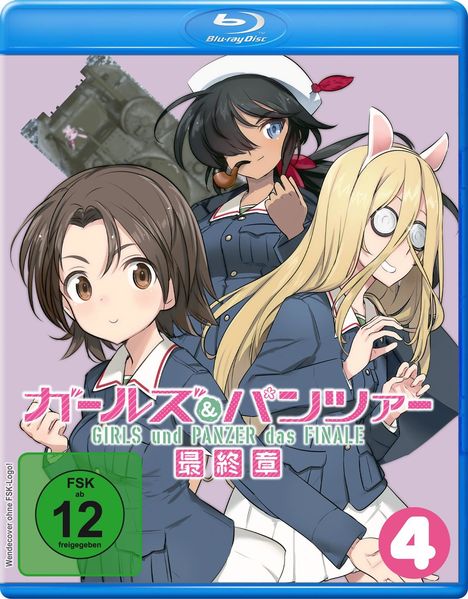 Girls &amp; Panzer - Das Finale: Teil 4 (Blu-ray), Blu-ray Disc