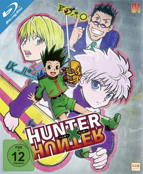 Hunter x Hunter Vol. 1 (New Edition) (Blu-ray), Blu-ray Disc