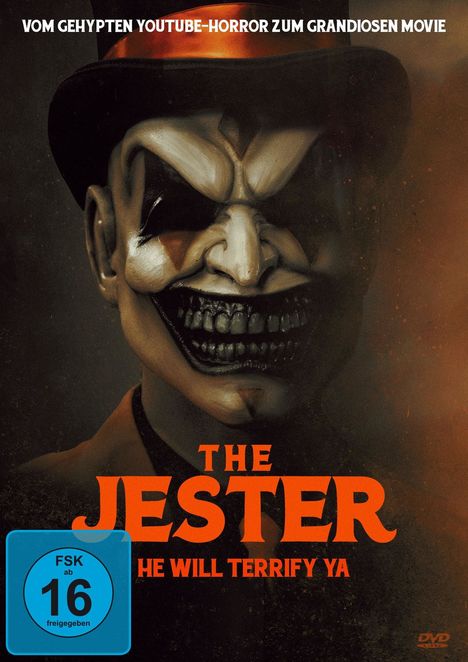 The Jester - He will terrify you, DVD