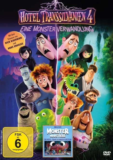 Hotel Transsilvanien 4 - Eine Monster Verwandlung, DVD