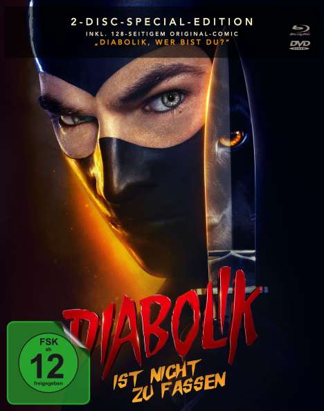 Diabolik ist nicht zu fassen (Special Edition) (Blu-ray &amp; DVD im Digipack), 1 Blu-ray Disc und 1 DVD