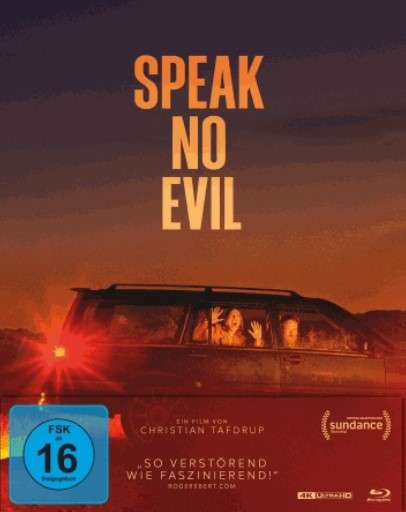 Speak No Evil (2022) (Ultra HD Blu-ray &amp; Blu-ray im Mediabook), 1 Ultra HD Blu-ray und 1 Blu-ray Disc