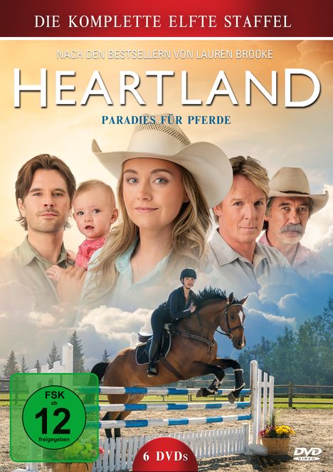 Heartland - Paradies für Pferde Staffel 11, 6 DVDs