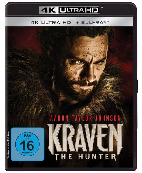 Kraven the Hunter (Ultra HD Blu-ray &amp; Blu-ray), 1 Ultra HD Blu-ray und 1 Blu-ray Disc