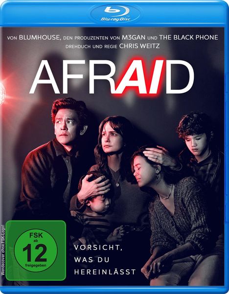 AfrAId (Blu-ray), Blu-ray Disc