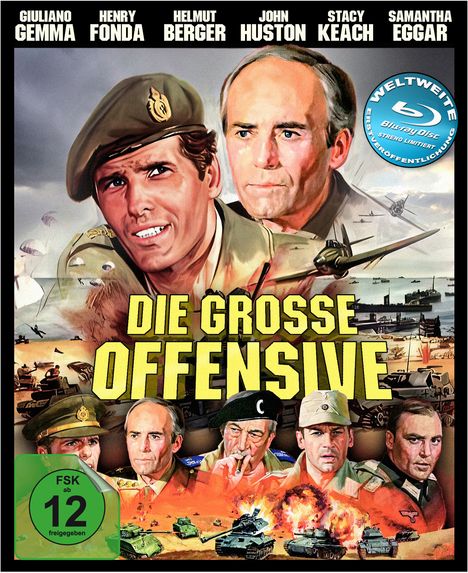 Die große Offensive (Blu-ray &amp; DVD im Digipak), 1 Blu-ray Disc und 1 DVD