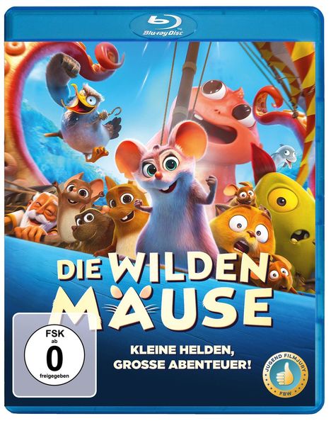 Die wilden Mäuse (Blu-ray), Blu-ray Disc