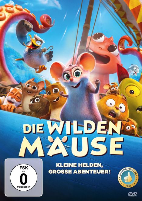 Die wilden Mäuse, DVD