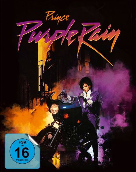 Purple Rain (Blu-ray &amp; DVD im Mediabook), 1 Blu-ray Disc und 1 DVD