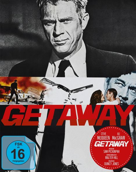 Getaway - Ihre Chance war gleich Null (Blu-ray im Mediabook), 2 Blu-ray Discs