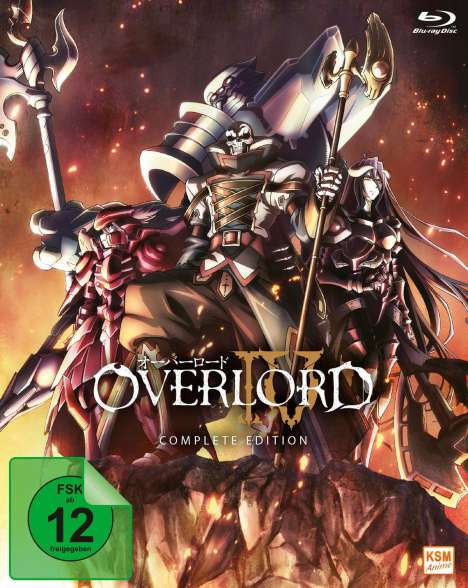Overlord Staffel 4 (Complete Edition) (Blu-ray), 3 Blu-ray Discs