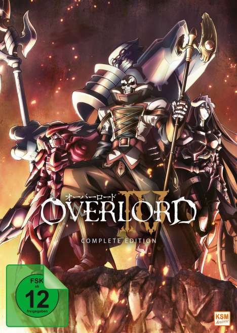 Overlord Staffel 4 (Complete Edition), 3 DVDs