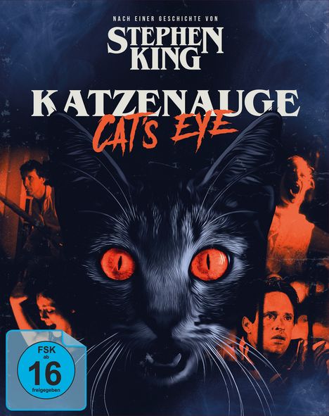 Katzenauge (Ultra HD Blu-ray &amp; Blu-ray im Mediabook), 1 Ultra HD Blu-ray und 1 Blu-ray Disc