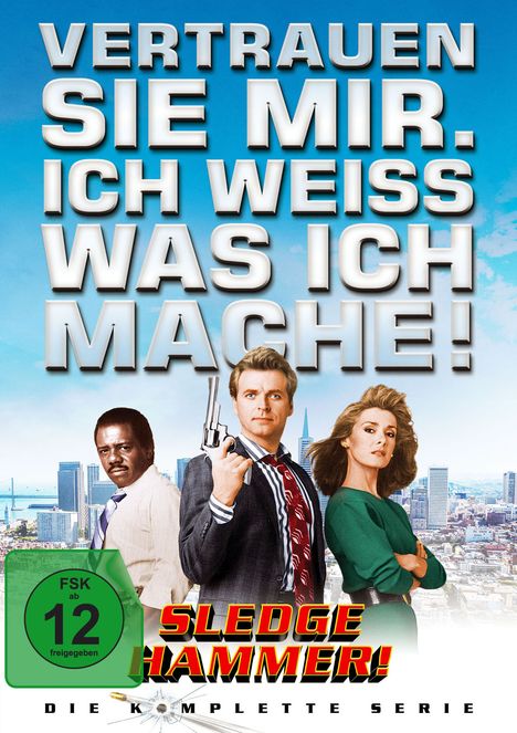 Sledge Hammer (Komplette Serie), 6 DVDs