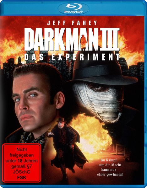 Darkman 3 - Das Experiment (Blu-ray), Blu-ray Disc