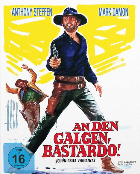 An den Galgen, Bastardo (Blu-ray &amp; DVD im Mediabook), 1 Blu-ray Disc und 1 DVD