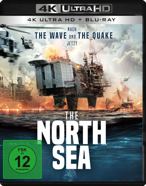 The North Sea (Ultra HD Blu-ray &amp; Blu-ray), 1 Ultra HD Blu-ray und 1 Blu-ray Disc