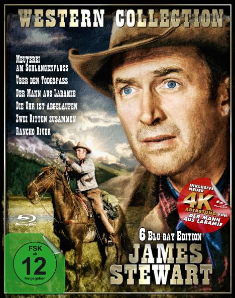 James Stewart - Western Box (Blu-ray), 6 Blu-ray Discs