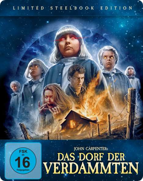 Das Dorf der Verdammten (1995) (Blu-ray &amp; DVD im Steelbook), 1 Blu-ray Disc und 1 DVD