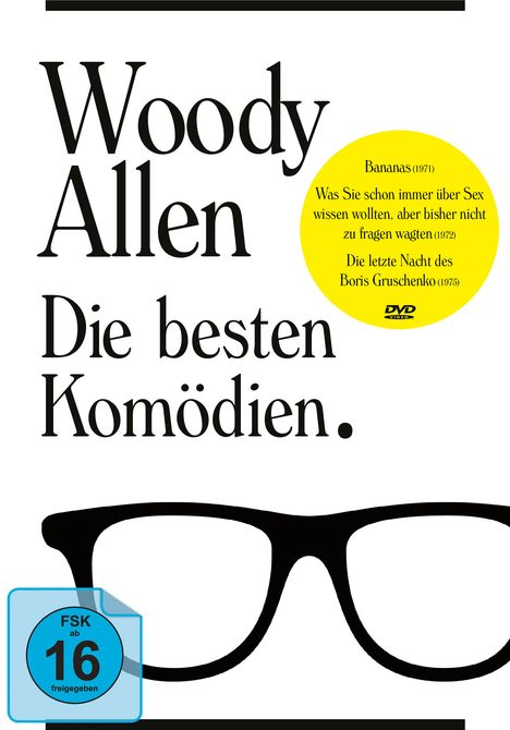 Woody Allen - Die besten Komödien (3 Filme), 3 DVDs