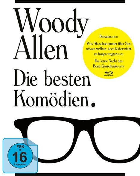Woody Allen - Die besten Komödien (3 Filme) (Blu-ray), 3 Blu-ray Discs