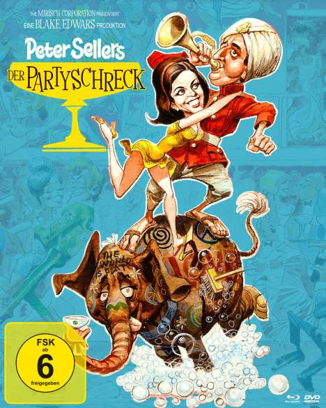 Der Partyschreck (Special Edition) (Blu-ray &amp; DVD), 1 Blu-ray Disc und 2 DVDs