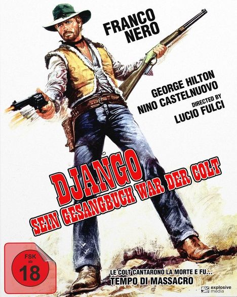 Django - Sein Gesangbuch war der Colt (Blu-ray &amp; DVD im Mediabook), 1 Blu-ray Disc und 1 DVD