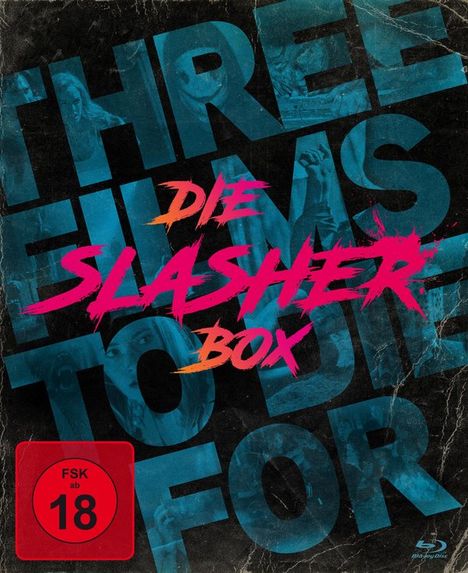 Die Slasher-Box - Three Films To Die For (Blu-ray), 3 Blu-ray Discs