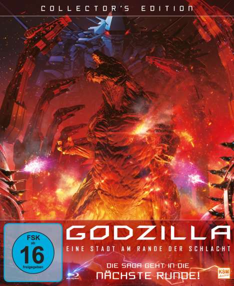 Godzilla: Eine Stadt am Rande der Schlacht (Collector's Edition) (Blu-ray), Blu-ray Disc