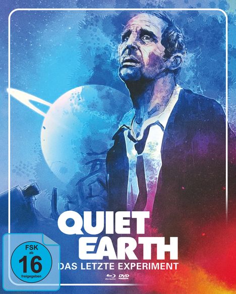Quiet Earth - Das letzte Experiment (Blu-ray &amp; DVD im Mediabook), 1 Blu-ray Disc und 1 DVD