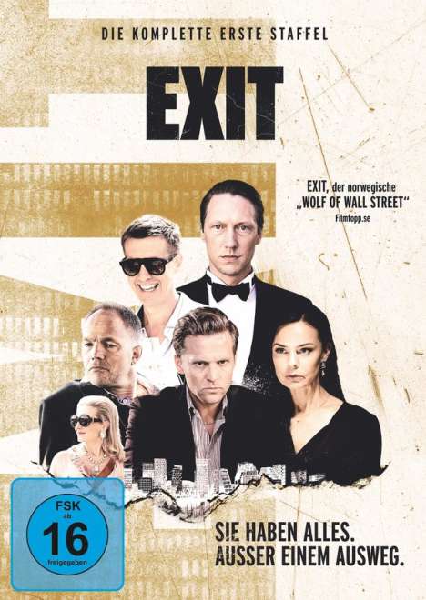 Exit Staffel 1, 2 DVDs