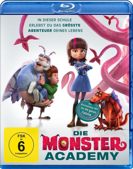 Die Monster Academy (Blu-ray), Blu-ray Disc