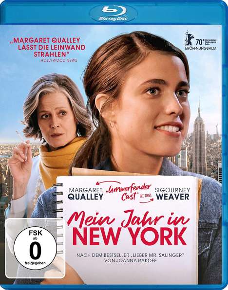 Mein Jahr in New York (Blu-ray), Blu-ray Disc