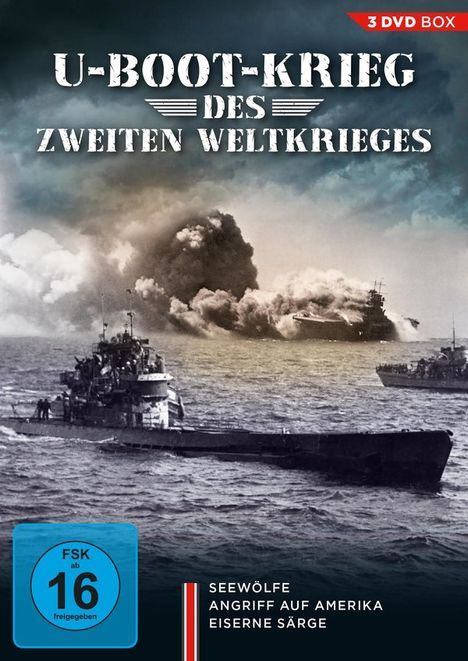 U-Bootkrieg des Zweiten Weltkrieges, 3 DVDs