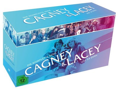 Cagney &amp; Lacey (Komplette Serie), 34 DVDs