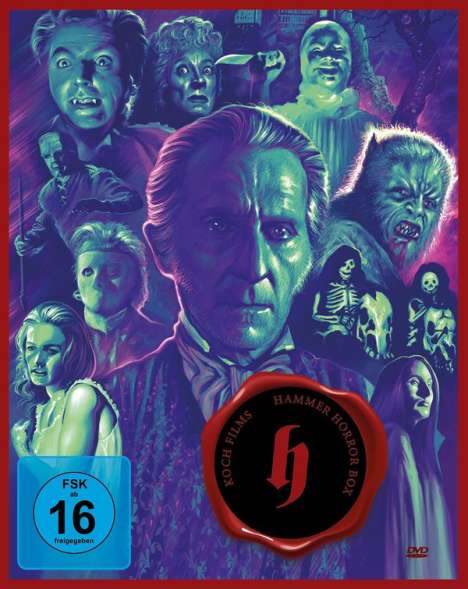 Hammer - Horror Box (Blu-ray), 7 Blu-ray Discs