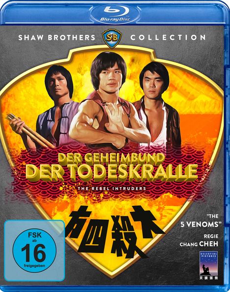 Der Geheimbund der Todeskralle (Blu-ray), Blu-ray Disc
