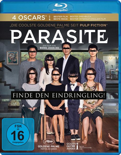 Parasite (Blu-ray), Blu-ray Disc