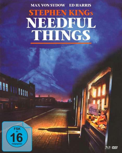 Needful Things - In einer kleinen Stadt (Blu-ray &amp; DVD im Mediabook), 1 Blu-ray Disc und 2 DVDs