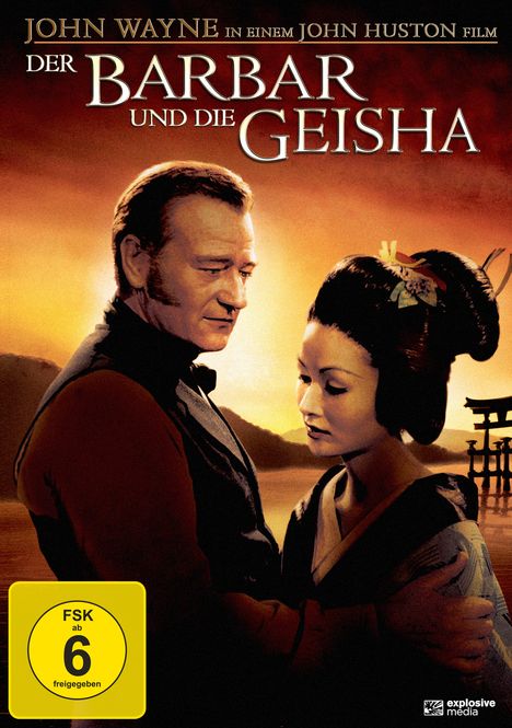 Der Barbar und die Geisha, DVD